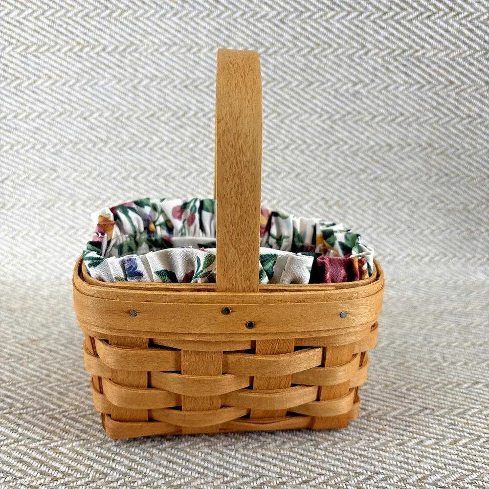 1995 Longaberger Horizon Of Hope Basket with Liner and Protector